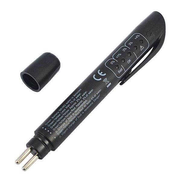 

portable pen shaped car brake fluid tester vehicle diagnostic black 12v tools