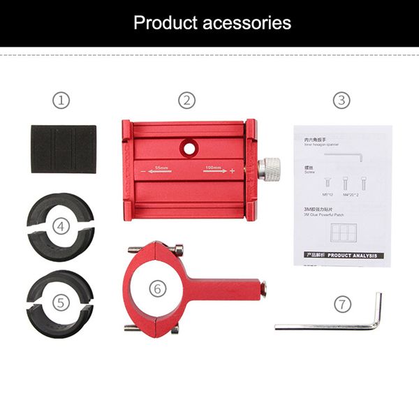 

bicycle phone holder bike handlebar clip stand gps mount bracket for universal phones hv99