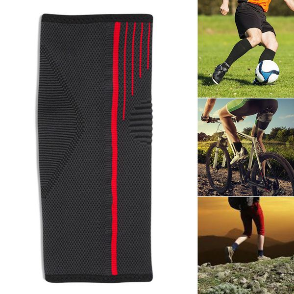 

elastic cycling outdoor sports sprain ankle support compression sweat absorption basketball foot brace band guard fitness, Blue;black