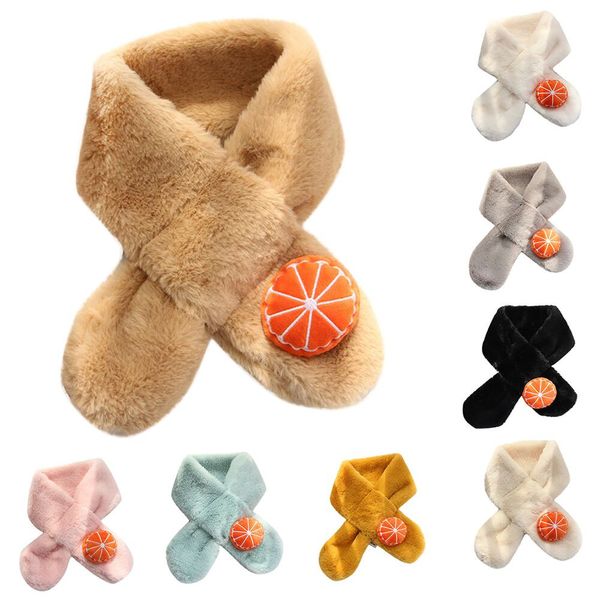 

luxury warm cashmere spring winter scarf elegant wraps orange plush children winter warm scarf fashion thicken grass scarves, Blue;gray