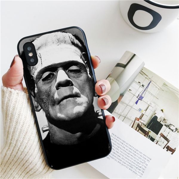 

fundas frankenstein cover for iphone 11 pro xs max xr case for iphone 8 7 6s plus 5s se 5 case soft silicone cover.