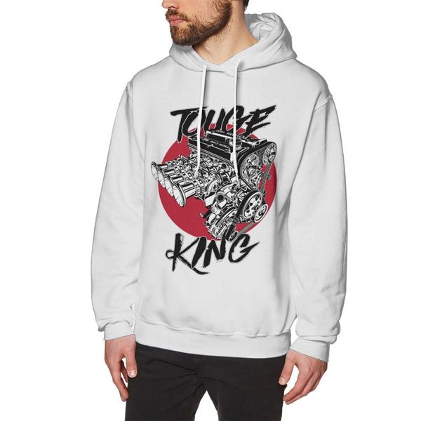 

4age japan car engine ae86 hoodies men's quality vintage style tee 100% cotton car sweatshirt, Black