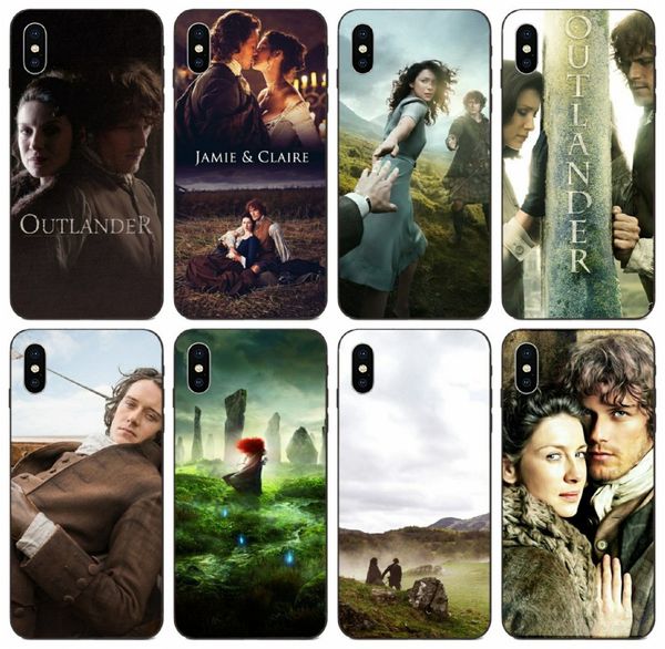 

tongtrade] outlander tv jamie fraser good-looking case for iphone 8p 7p 6p 5p plus x xs 11 pro max samsung a5 huawei y7 xiaomi 9t case