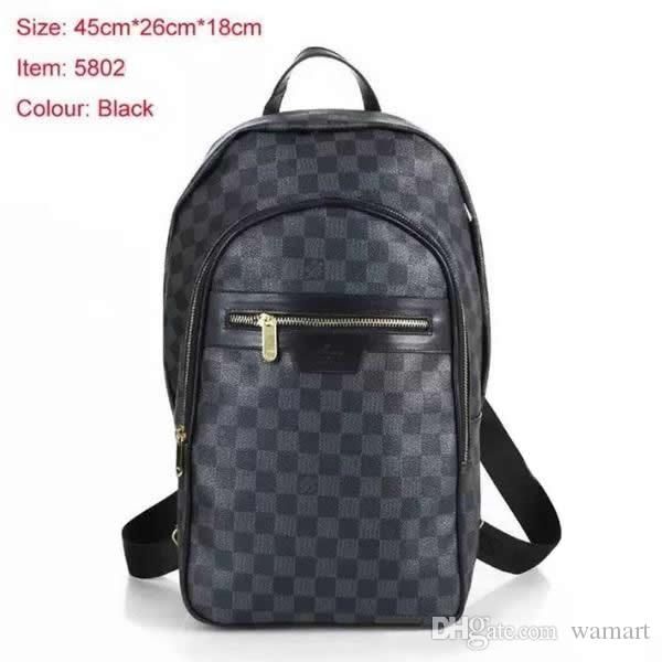 

Мужская Рюкзак Дорожная Сумка 2019 Оптовые Кожа Женщины Черный Коричневый Рюкзак И