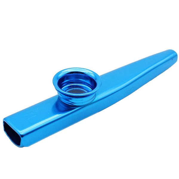 

6 pcs funny metal melodic band use musical instrument set gift party supplies non-toxic durable kazoo