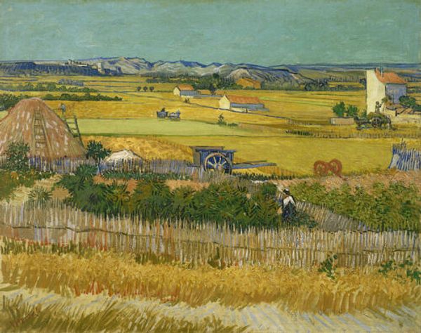 

the harvest by van gogh home wall art decor handcrafts /hd print oil painting on canvas wall art canvas pictures 190829