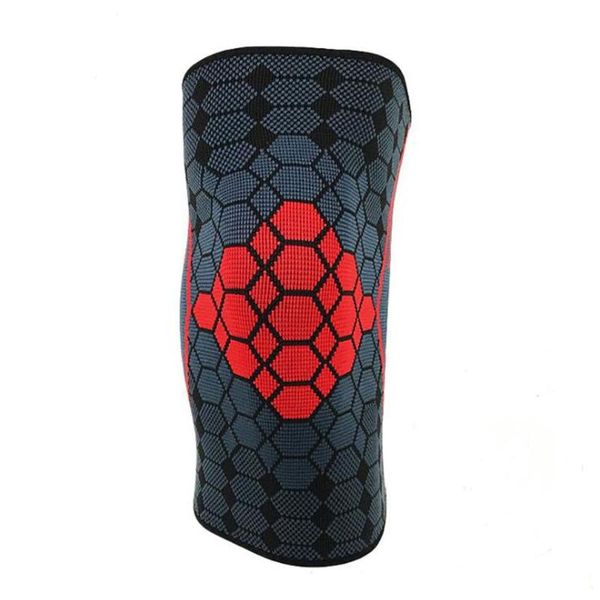 

1pc kneepad 4381 sports breathable sweat protects joints from damage natural fabric exquisite, Black;gray
