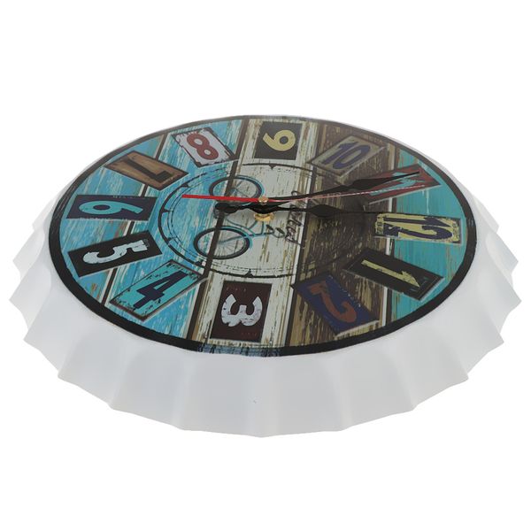 

beer cover wall clock creative home wall clock for living room office cafe bar club decoration-dia. 35cm