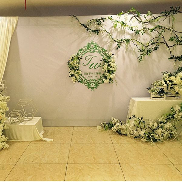 

2m simulation wisteria flower portable simple wedding decoration festive party supplies plastic simulation wisteria flower