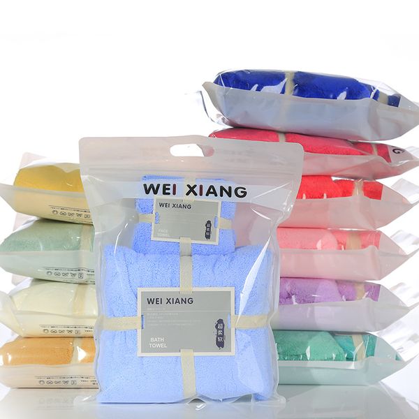 

10 цвет classicssoft водопоглощение полотенце 2шт наборы банное полотенце костюм