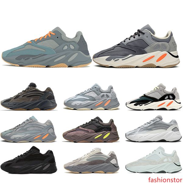 

700 kanye west chaussures wave runner 700s men women running shoes inertia magnet static teal blue mens sports sneakers size 36-45