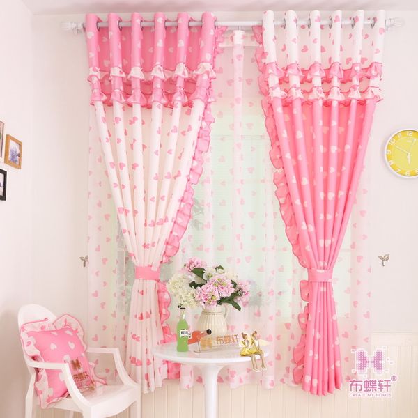2019 Curtains For Living Room Bedroom Garden Sweet Princess