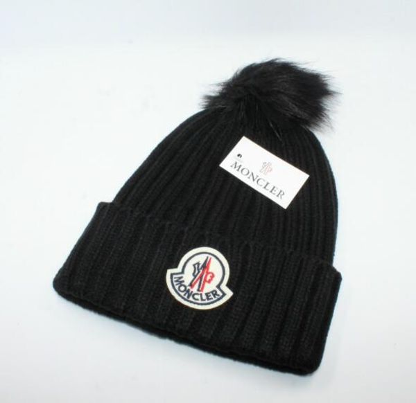 

2019 quality luxury autumn winter wool hat fa hion ca ual letter hat for men women de igner cap aa36, Blue;gray