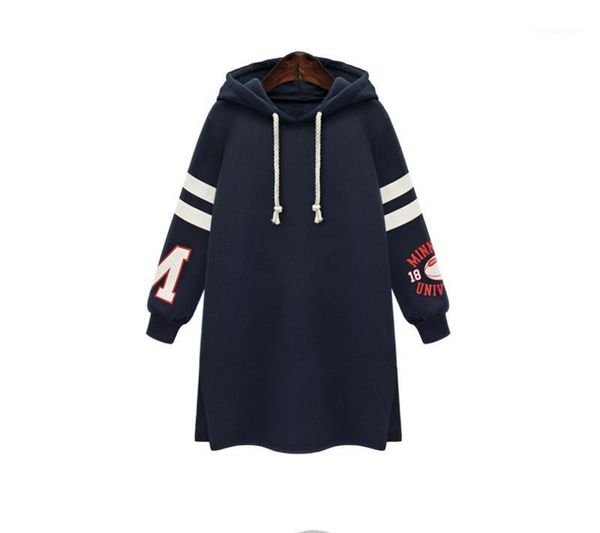 

dress designer womens hoodies dress fashion ladies teenager casual spring and autumn clothes split fleece warm, Black