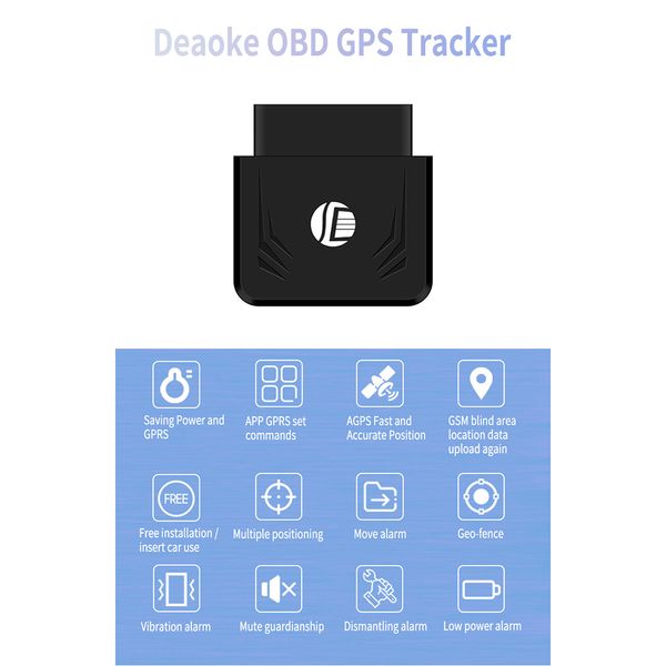 

tk306 obd gps tracker car gsm vehicle tracking device obd2 16pin interface real time gps locator mobile alarm gps trackers