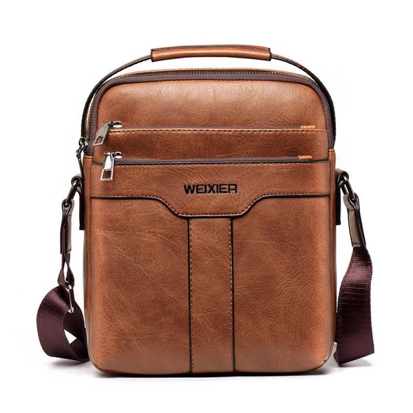 

litthing men tote bags brand fashion man leather messenger bag male cross body shoulder business bags for men dropshipping