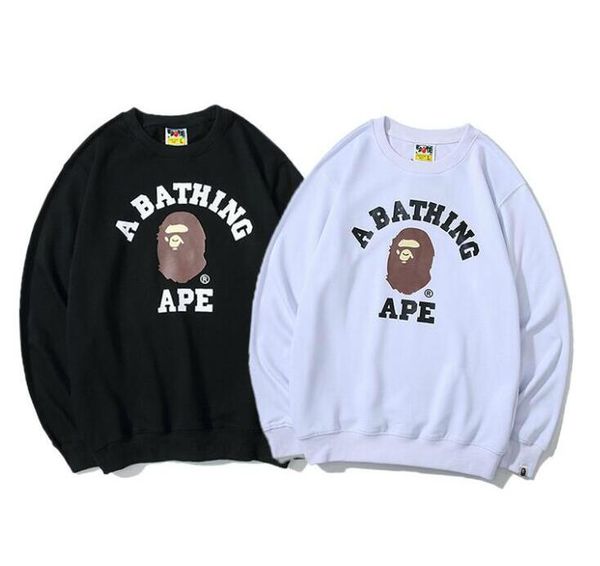 

winter mens sweater hoodies hip hop sweatshirts men women new brand hoodies black white long sleeve mens hoodie jacket -xxl optional, White;black