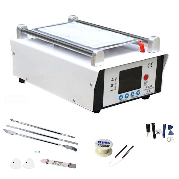 

digital lcd screen separator middle frame separate machine heating plate for lcd frame remove with phone opening tools
