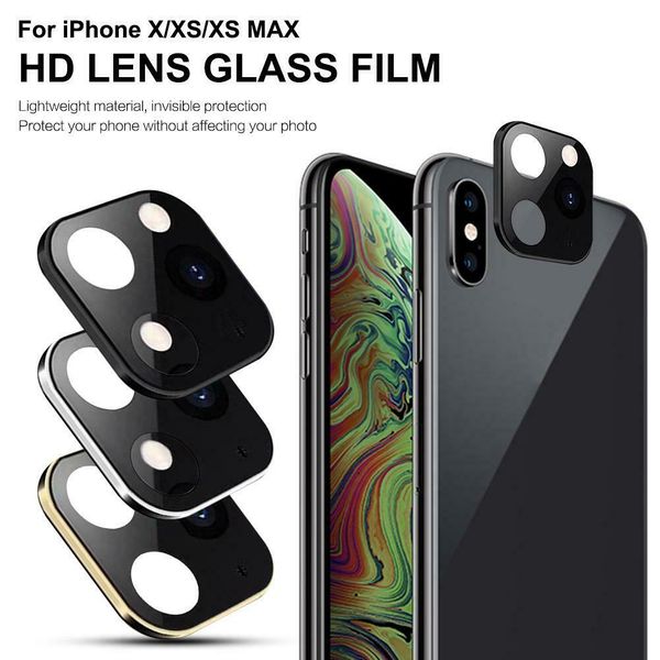 

camera lens protector for iphone xs max x change to iphone 11 pro max glass cover shell retail package
