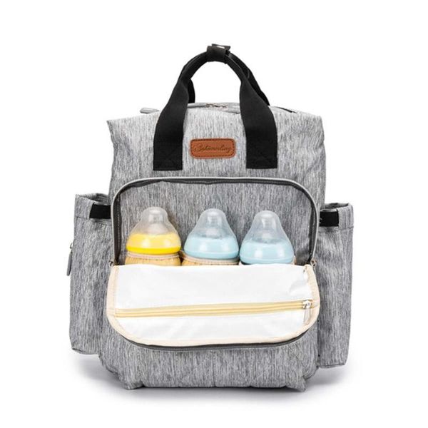 

upgraded diaper bag backpack quilted large mum maternity nursing bag travel backpack for mom stroller baby nappy baby ca