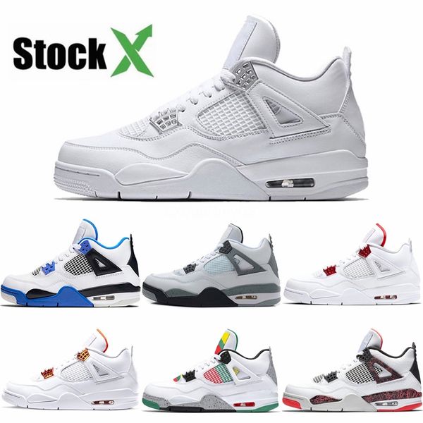 

travis scotts x 4 houston oilers cactus jack cool grey 4s mens basketball shoes iv new bred 4 raptors sport sneakers 5-13 #245