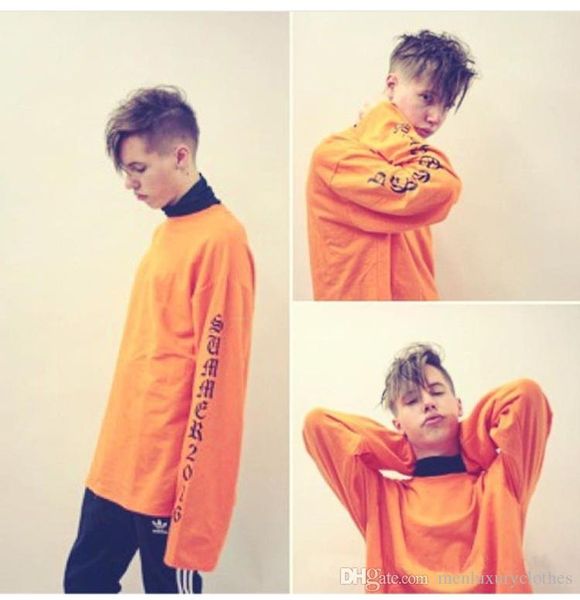 

16ss bigbang gd hoodies fashion men women casual loose sweatshirts clothes vogue pullovers, Black