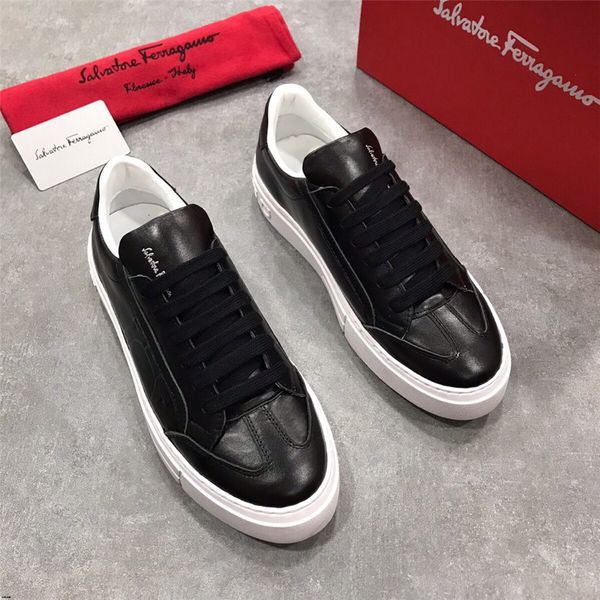 

19ss 2019 spring white shoes men shoes men's casual shoes fashion sneakers street cool man footwear zapatos de hombre, Black