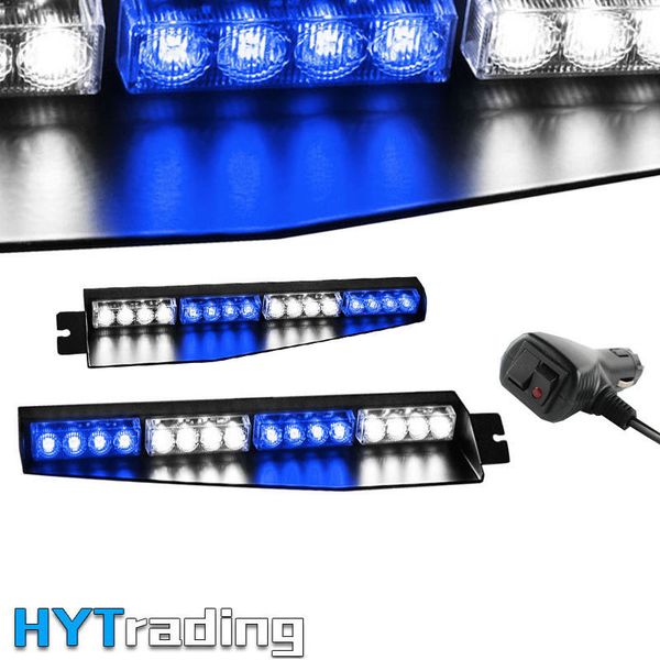 

сигнальная лампа 34" 32led строб вспышка света аварийное предупреждение light bar visor mount черточки vechicle вспышки beacon противотуманн