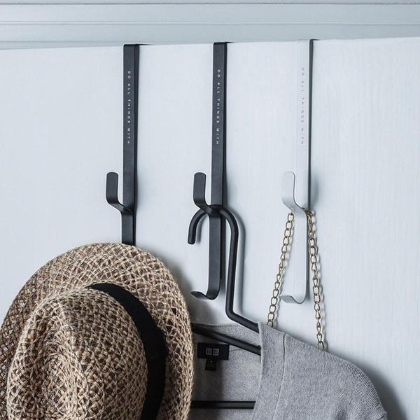 

3pcs over the door hanger hooks hangers removable storage rack organizer for towel coat bag hats storage hanging rack holder