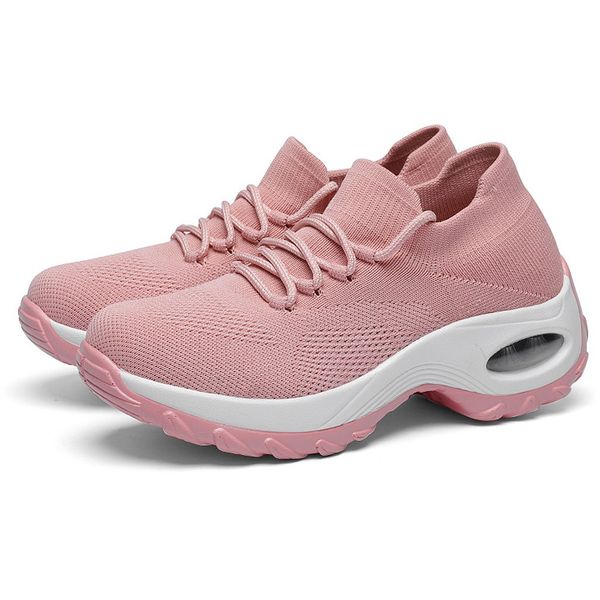 

chamsgend women's flying woven socks shoes rocking shoes casual wear absorption breathable wild outdoor running