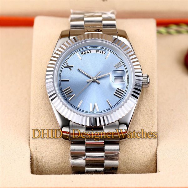 

Ca ual watch day date 228239 228239 blue dial teel ca e de igner watche mechanical automatic wri twatche apphire wi luxury watch