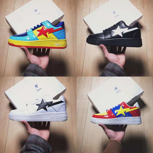 

Cla ical re toration kate hoe foot oldier bape ta leather pliced port hoe man woman hoe ize 36 45
