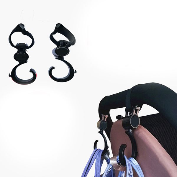 

2pcs baby diaper bags shopping stroller hook multi purpose hooks hanger
