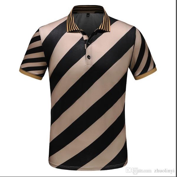 

spring/summer 2019 new designer brand european and american lapel business men polo- size m-3xl- - welcome to buy -a31