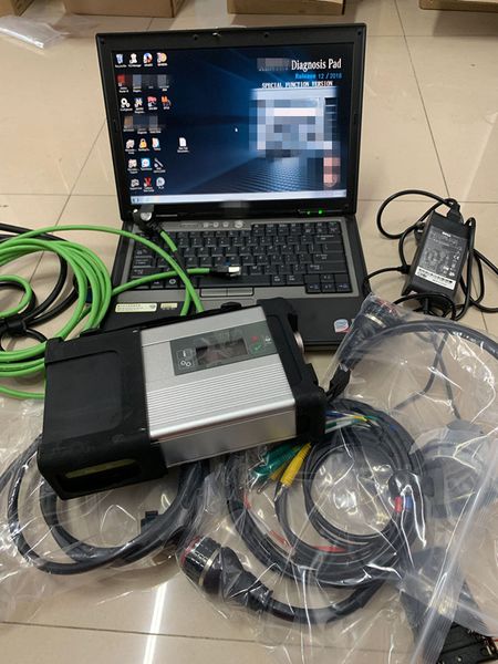 2019.03 MB Star C5 SD Connect mb sd c5 con laptop d630 4g ram pc Scanner di diagnosi per auto benz Camion