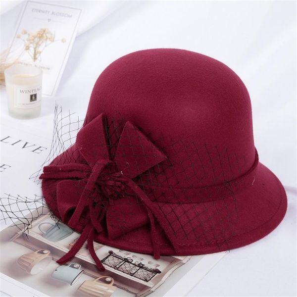 

hat bonnet women hat women cap streetwear bowknot female autumn winter fashion casual hat dome british gorra mujer krskt, White