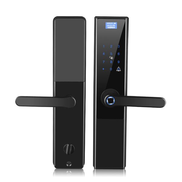 2019 B0851 Fingerprint Password Smart Door Lock Home Security