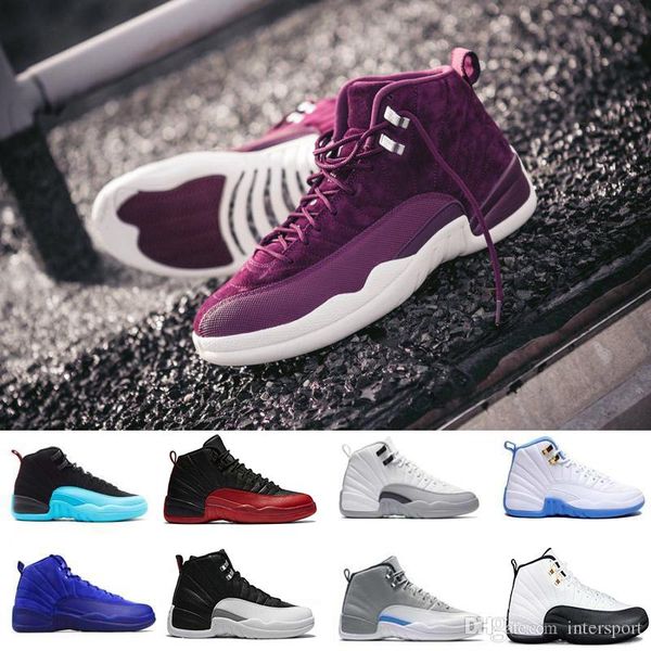 

men women 12 michigan milan hyper air violet youth pink valentines 12s plum fog flu game basketball retro s shoes girls wool j12 seankers