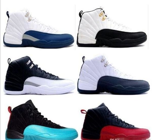 

new mens 12 basketball shoes grey gym red taxi sport shoes 12s sneakers shoe