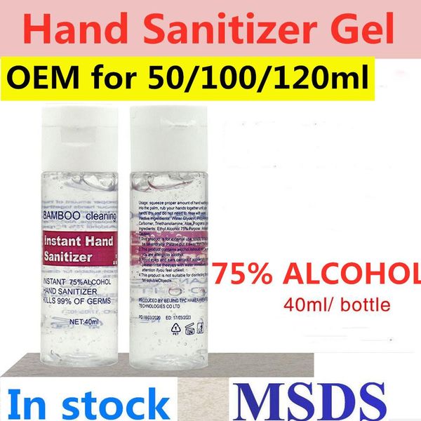 

40ml travel size natural mini germ x antibacterial alcohol hand sanitizer gel pump bulk 75% alcohol sanitizer