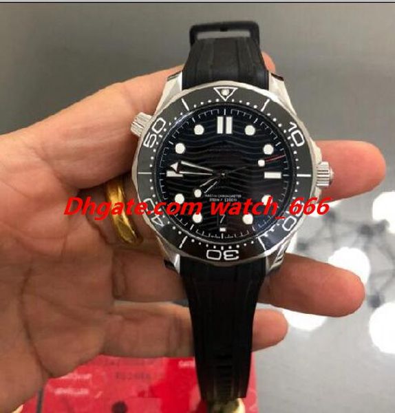

multi-style link luxury male watch rubber steel 21032422001001 diver 300m master black dial 42mm automatic fashion men's watches wristw, Slivery;brown