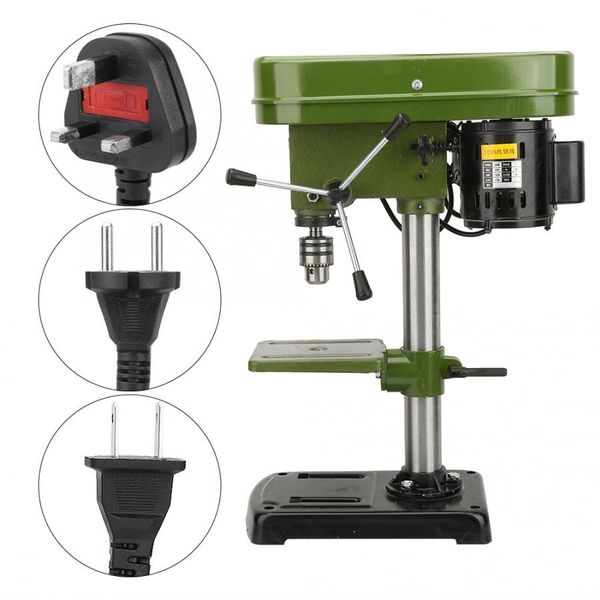 

350w 5 speed 50mm miniature electric bench drill press workshop mounted drilling depth