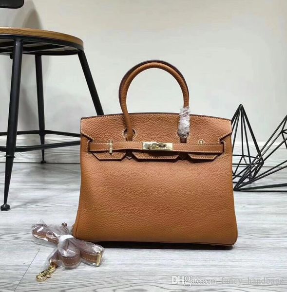 

2018 35cm 30cm 25cm big brand designer totes shoulder bags handbags with better lock hardware women lady real super soft genuine leather