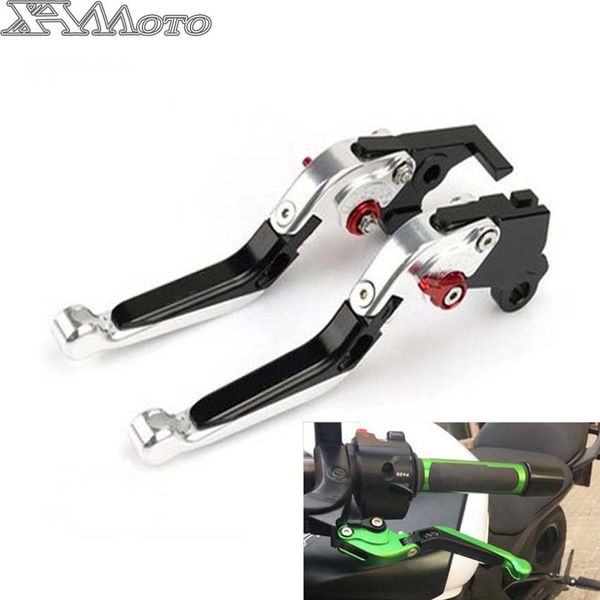 

for mt125 mt 125 mt-125 2015-2018 red+black motorcycle accessories folding extendable adjustable brakes clutch levers