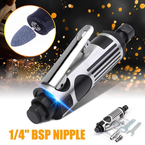 

1/4 inch 22000 rpm air grinder mini air angle die grinder kit pneumatic tools grinding gas machine polisher cleaning tool
