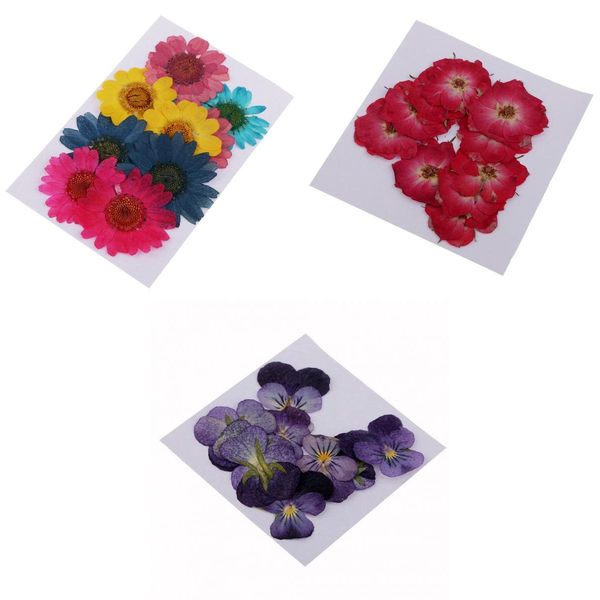 

30 pieces real dried pressed flowers for art diy scrapbooking decoration