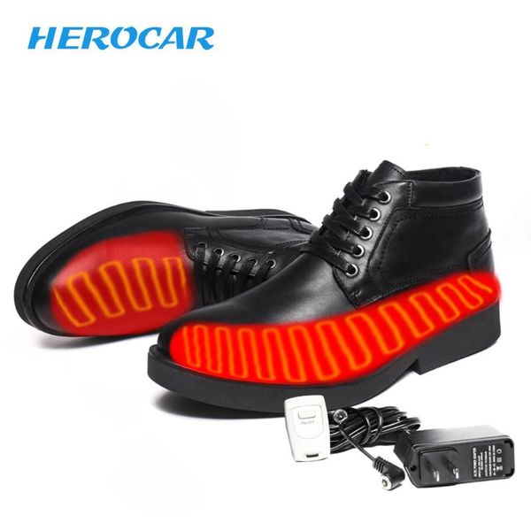 

motorcycle boots man charging heatingmotocross biker boots outdoor warmer riding motocross leather shoes moto bots