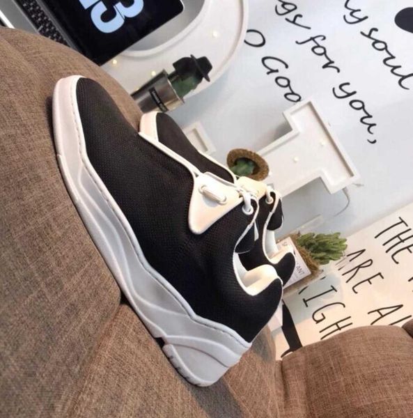 

chunky sneaker luxury canvas runner shoe casual shoes 2018 new season sneakers runners outdoor hiking shoes l26, Black