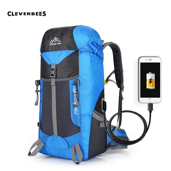 

outdoor backpack camping climbing bag waterproof mountaineering hiking backpacks sport bag climbing rucksack