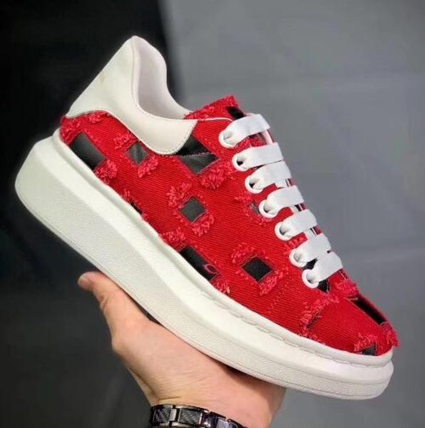 

men women sneaker casual shoes fashion smart platform trainers luminous fluorescent shoe snake back leather chaussure pour homme l29, Black